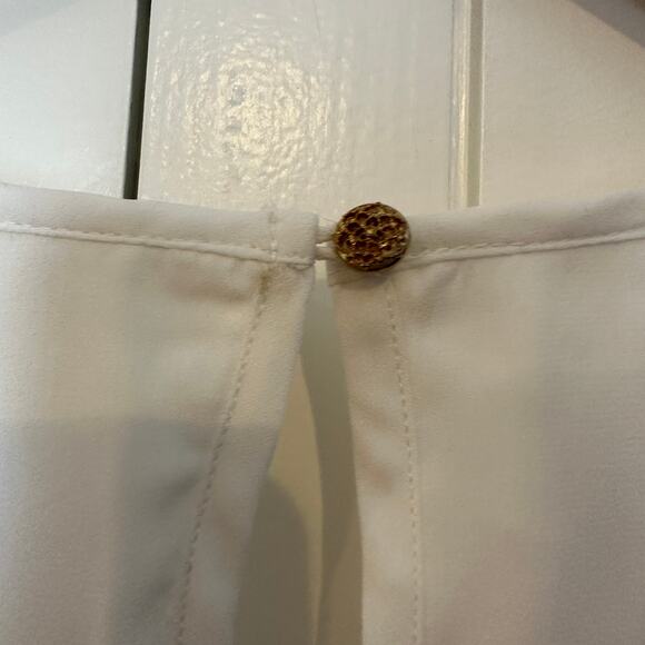 Modcloth Pink Owl Yellow Navy Blue White Colorblock Shift Dress Sleeveless L - Picture 5 of 8